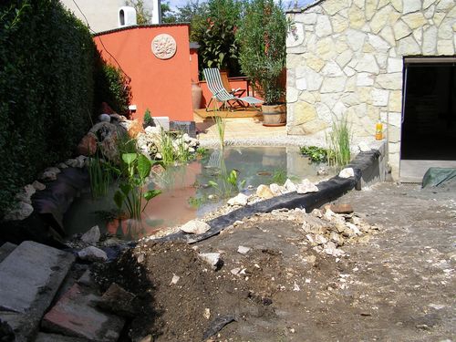 Kerti t�, csobog� Veszpr�m 7.k�p